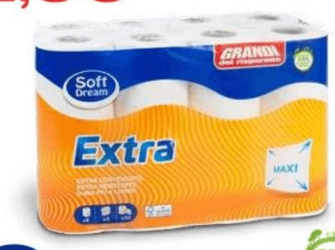 Soft Dream Papirnate brisače Extra 8 rol