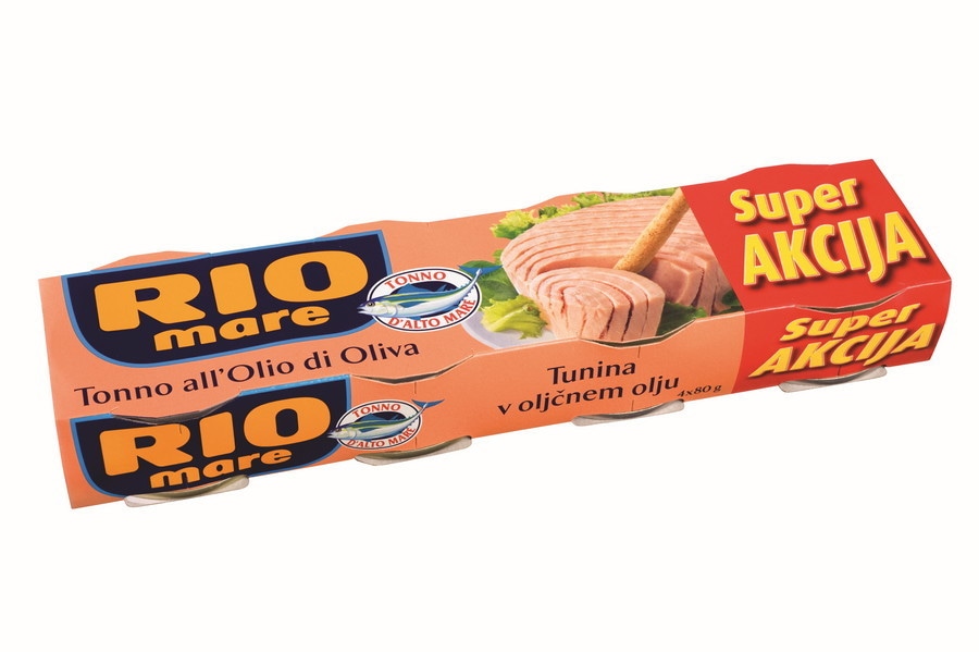 Tunina Rio mare 4x80g Rio Mare
