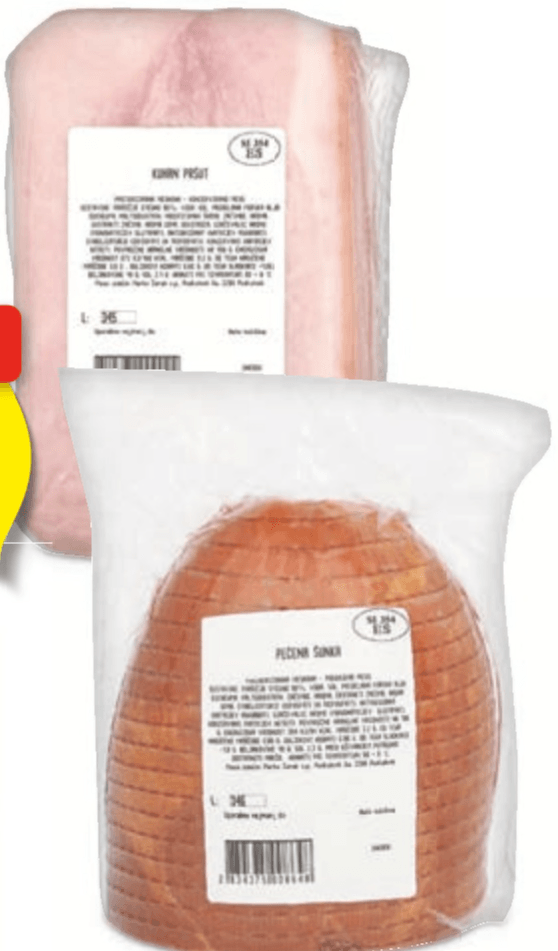 Kuhan Pršut/Pečena Šunka