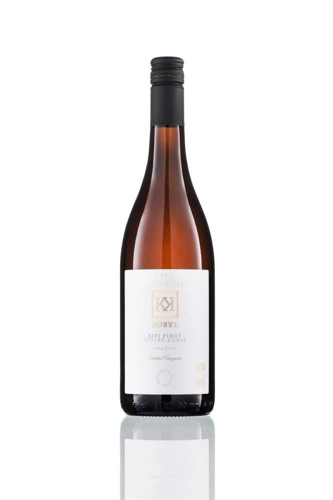 Kakovostno Vino ZGP Sivi Pinot ali Šipon Kobal 0,75 l Kobal