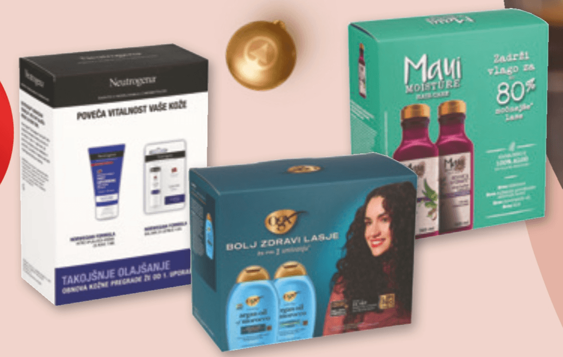 Darilni seti Neutrogena, OGX, Maui