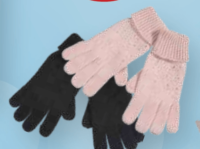 OPAA! rokavice s kristalčki 1 par