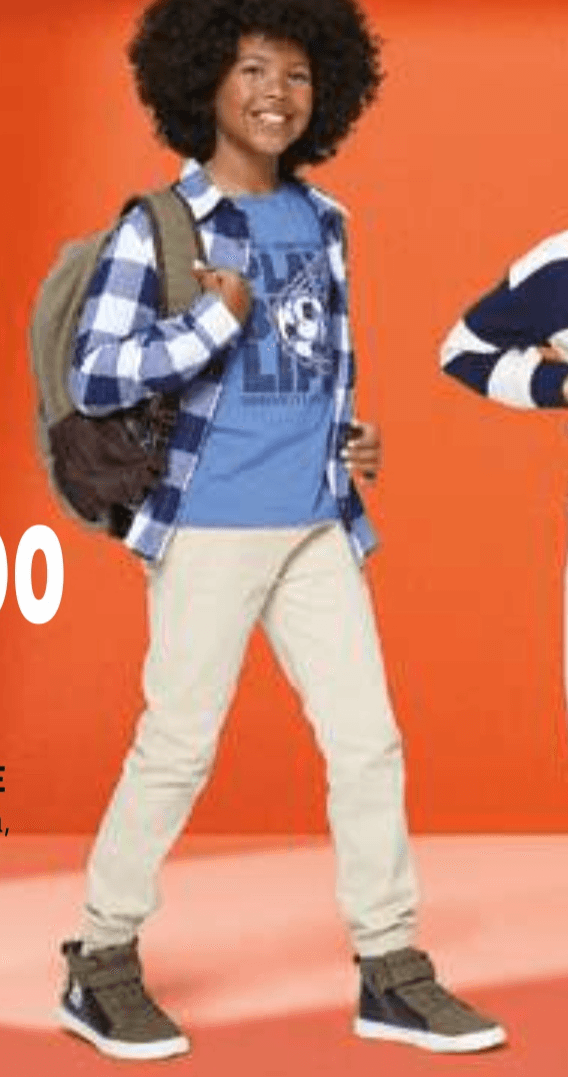 Tissaia Basics deške hlače - Akcija v trgovini E.Leclerc