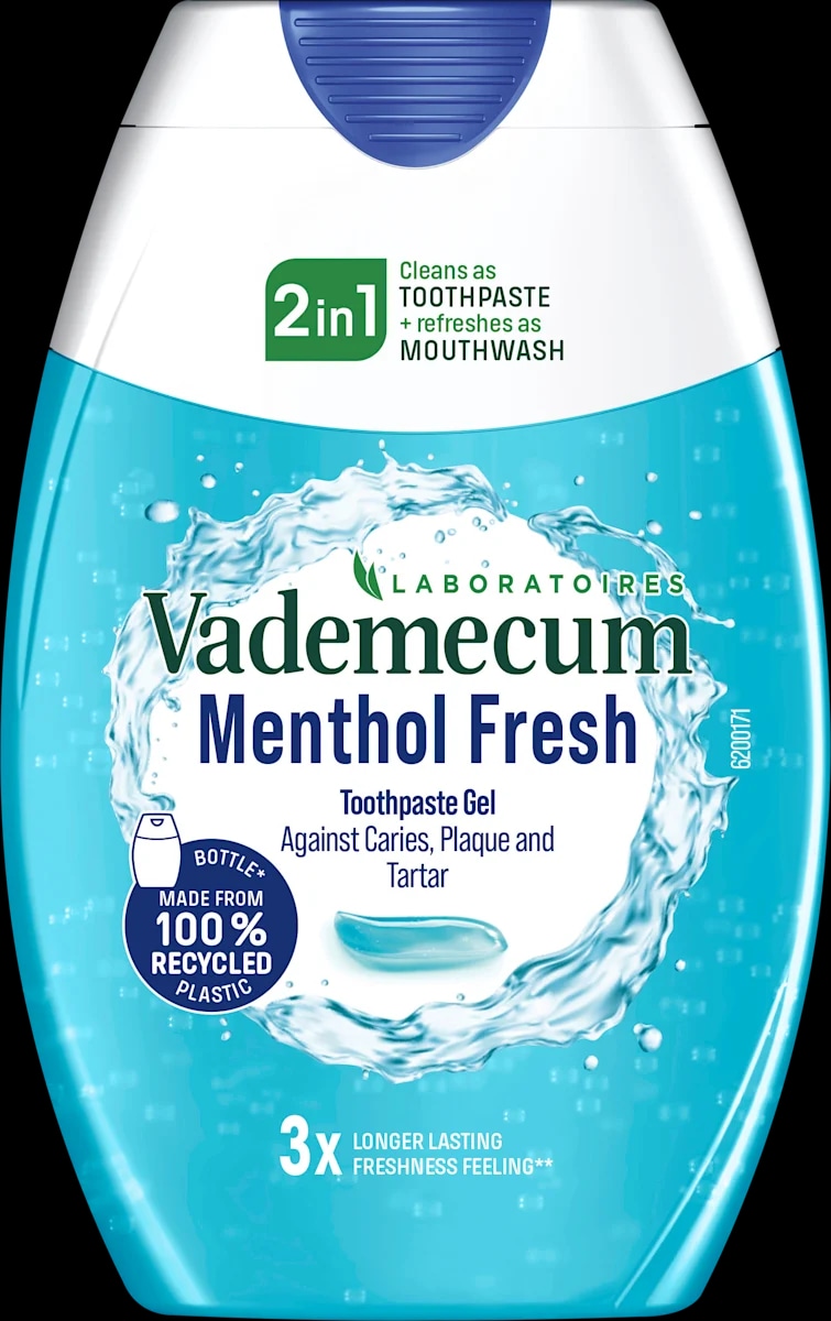 Vademecum Menthol Fresh Gel zobna krema 75 ml