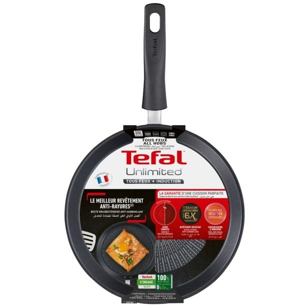 Ponev za palaÄinke Tefal Unlimited 25 cm - Akcija v trgovini Spar