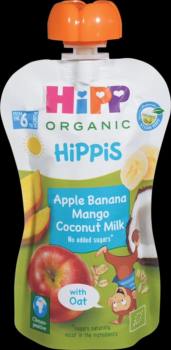 HiPP Fruit Friend sadna rezina z banano, jabolkom in ovsom 23 g