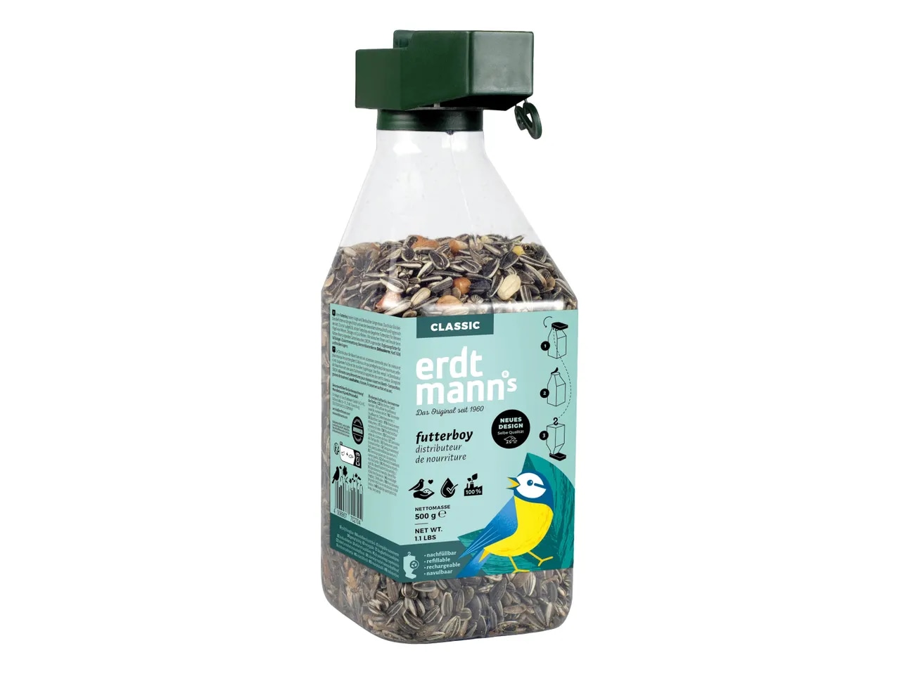 Ptičja krmilnica „Futterboy“ 500 g