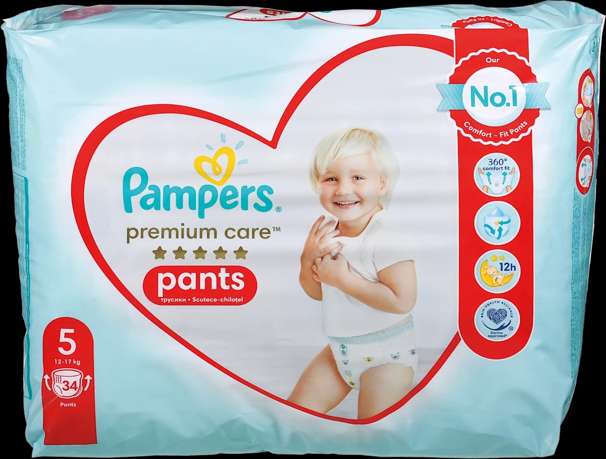 Vse hlačne plenice Pampers - Akcija v trgovini E.Leclerc