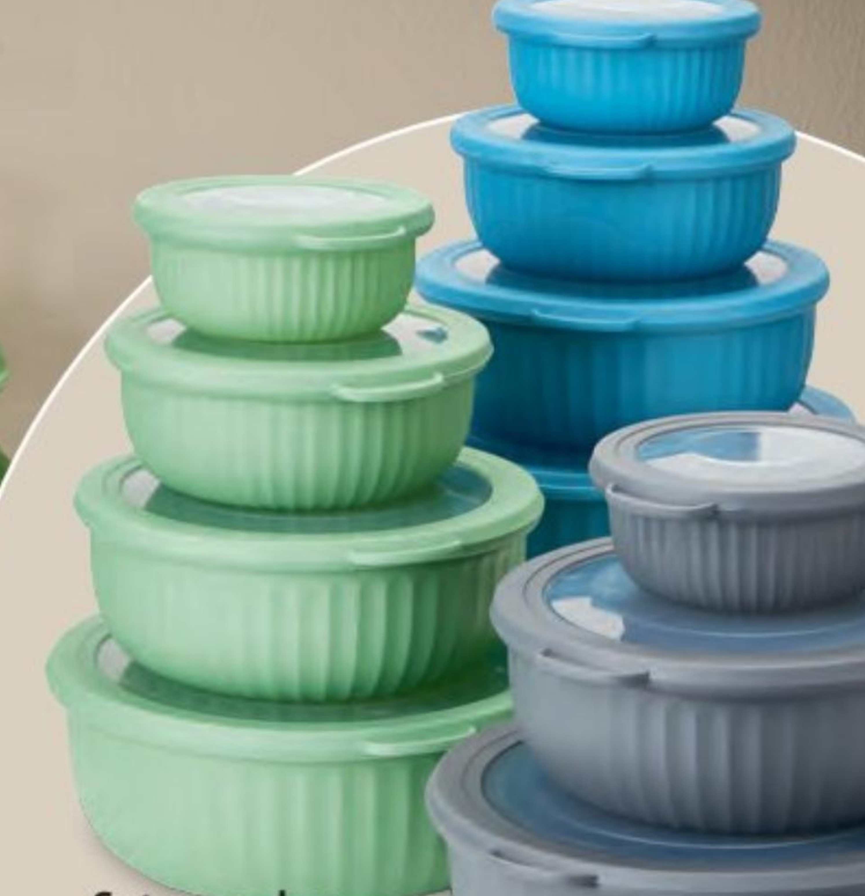 Set posod za shranjevanje 4-delni