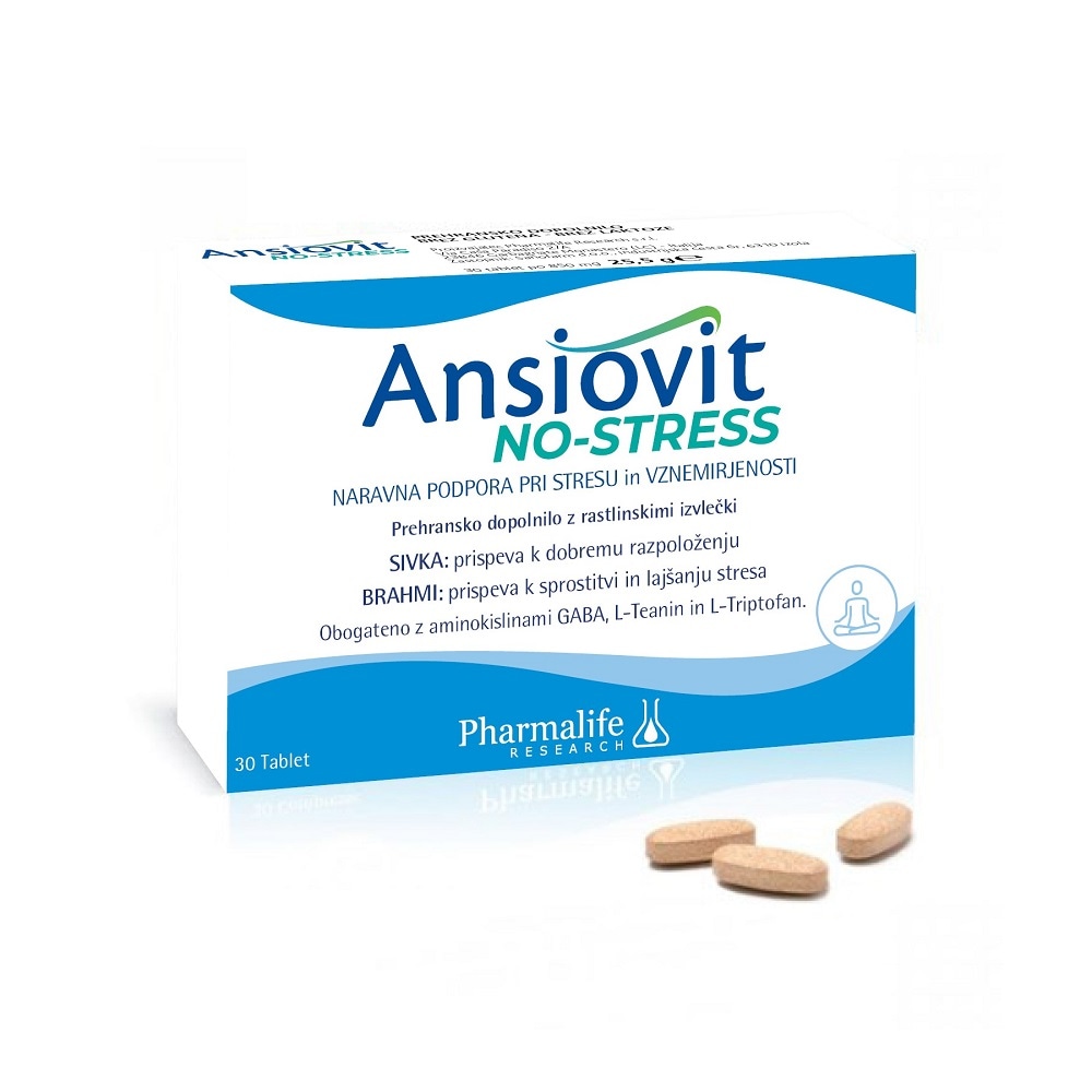 Pharmalife RESEARCH Ansiovit No-Stress 30 kosov