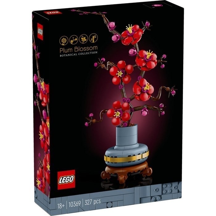 LEGO Botanicals slivov cvet 327 pcs