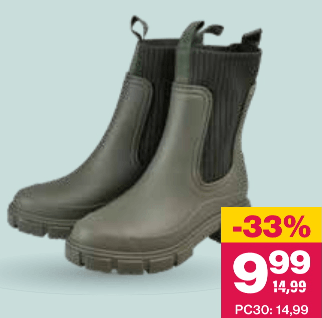 Ženski Ŕkornji - Akcija v trgovini Mercator