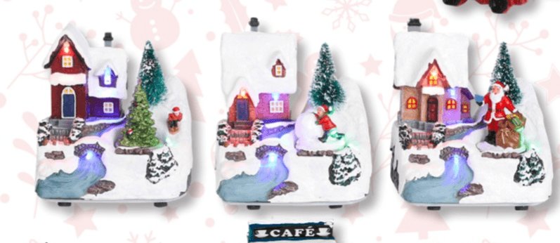 Okrasna figura 'Zimska pokrajina'