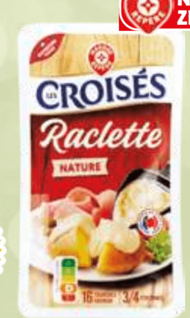 Sir Raclette Croisés Nature 400 g