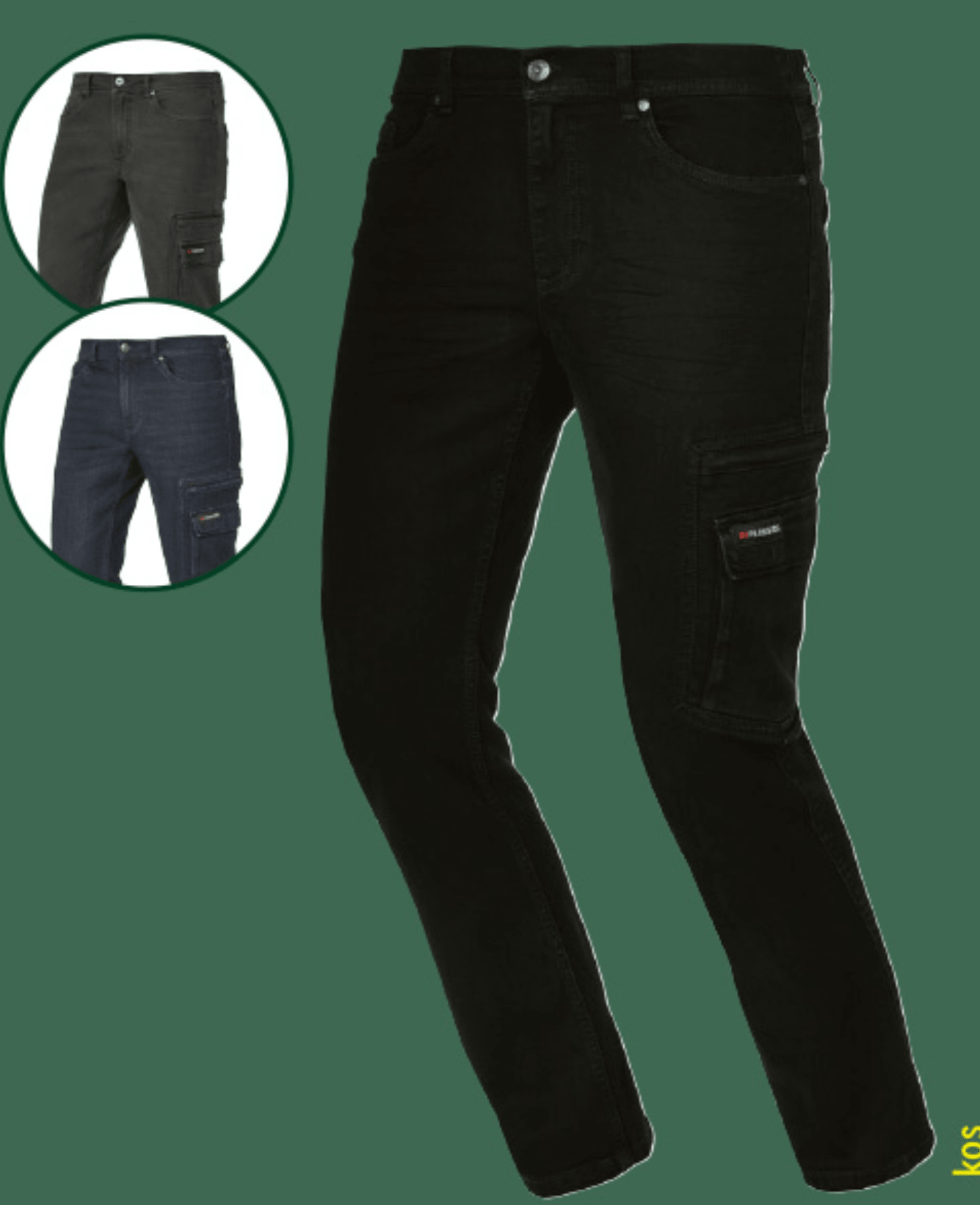 Parkside Moške delovne kavbojke