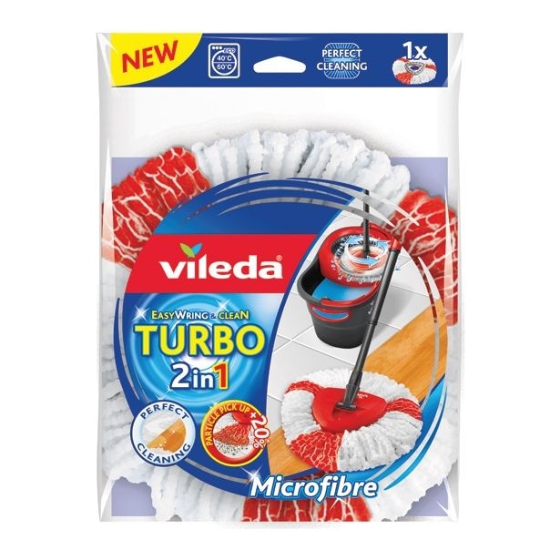 Vileda Prevleka talnega čistilca Turbo Mop 2v1 Vileda