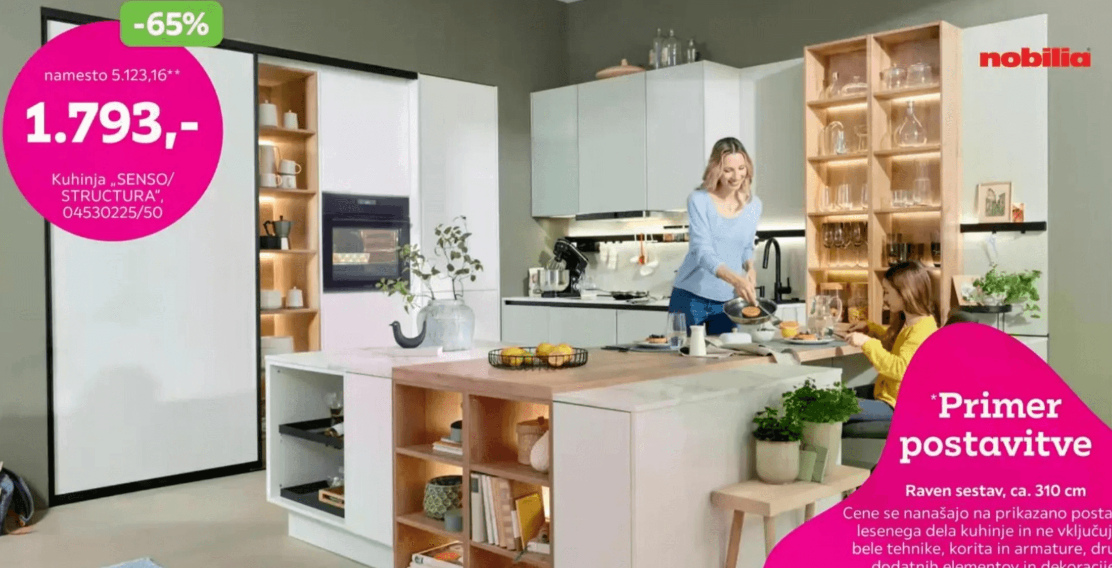 Nobilia Kuhinja „SENSO/STRUCTURA“