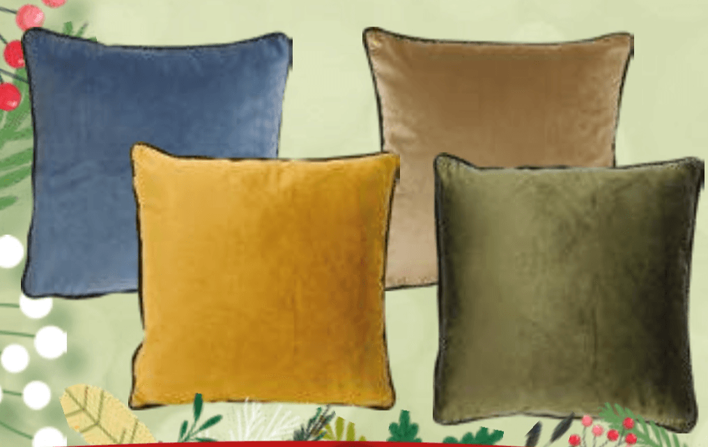 Okrasna blazina velur 40 x 40 cm