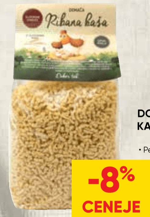 Pekarna Težak Domača ribana kaša Slovenske dobrote 400 g