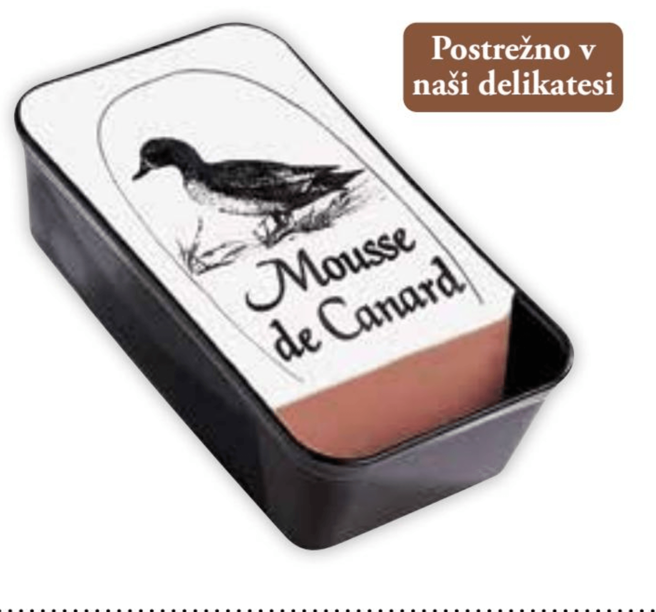Račja pašteta Mousse de Canard