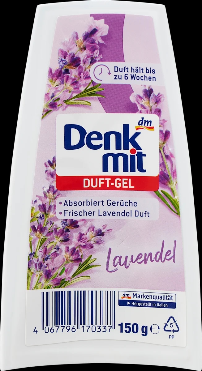 Denkmit Lavendel osvežilec v gelu 150 g - Akcija v trgovini Dm