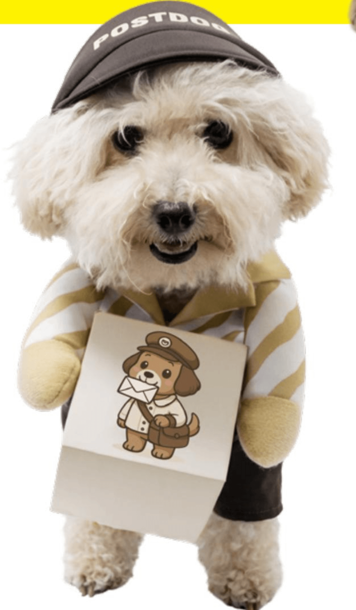 Kostum za pse poštar - Akcija v trgovini Tedi