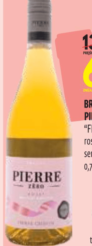 Brezalkoholno vino Pierre Classic 0,75 l
