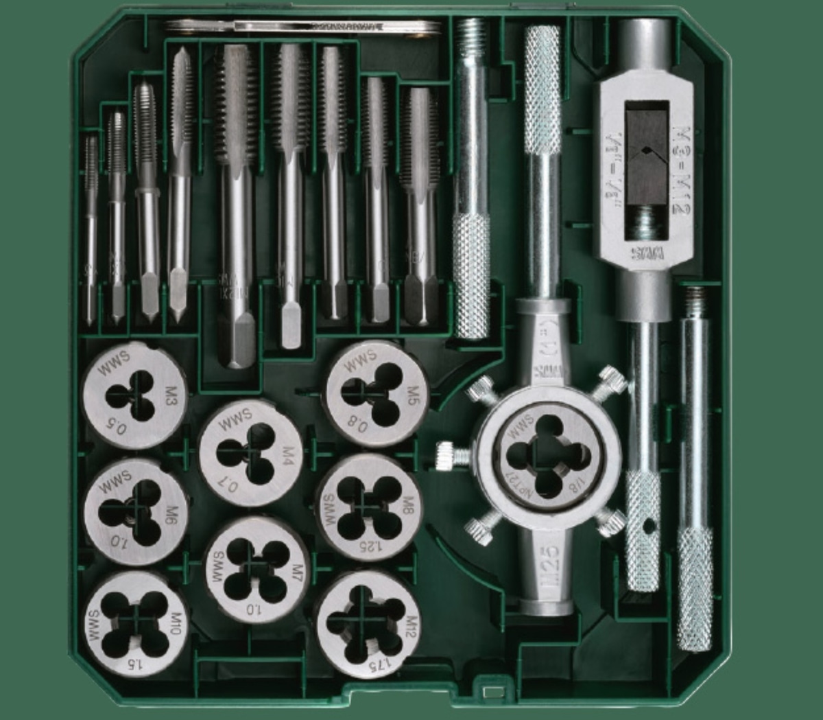 PARKSIDE Komplet vrtalnikov in rezalnikov navojev 21-delni - Akcija v trgovini Lidl