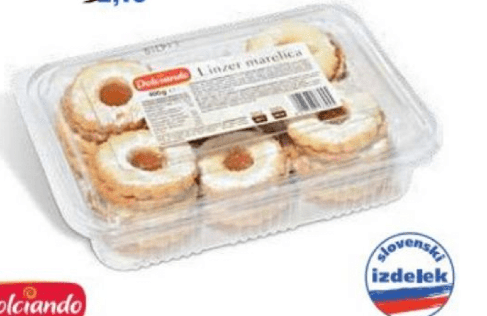 Linški keksi Dolciando 400 g
