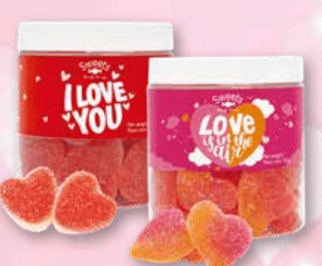 Bonboni Srčki 160 g - Akcija v trgovini Spar