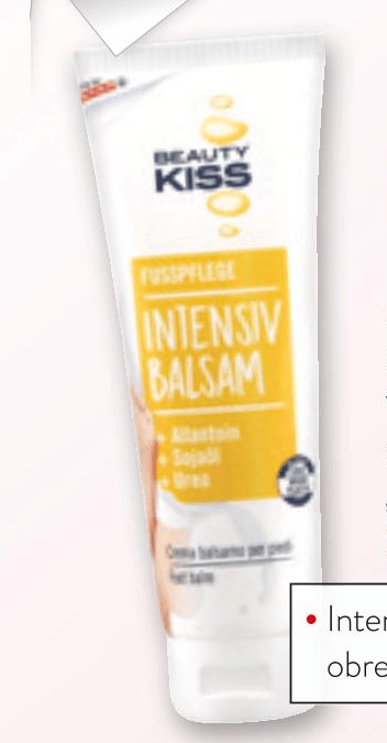 BEAUTY KISS Balzam za nego stopal 125 ml