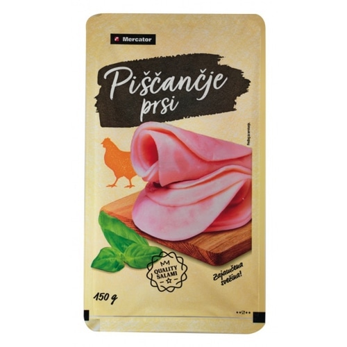 Piščančje prsi narezek 150 g