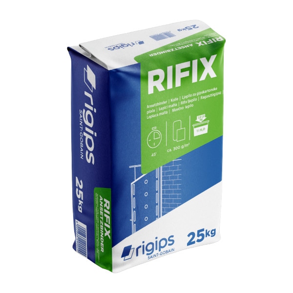 Mavčno lepilo Rifix 25 kg Rigips Saint-Gobain
