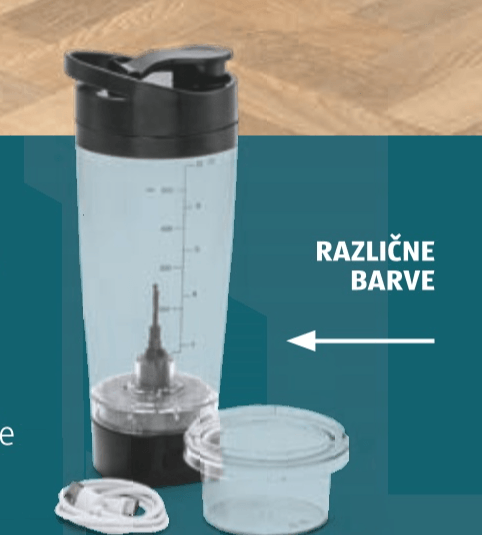 Prenosni mešalnik za proteine