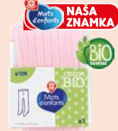 Otroške hlačne nogavice - Akcija v trgovini E.Leclerc