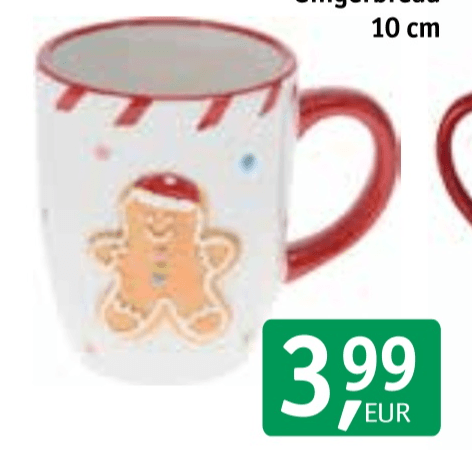 Božična skodelica Gingerbread