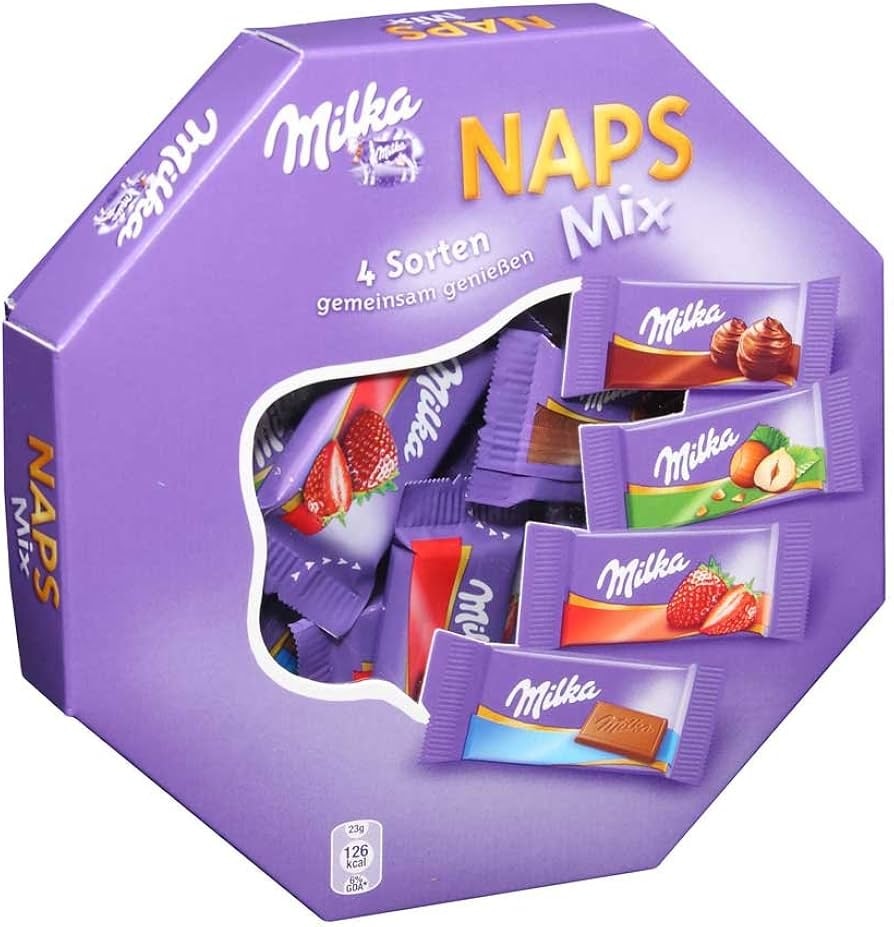 Milka Naps Mix 138 g