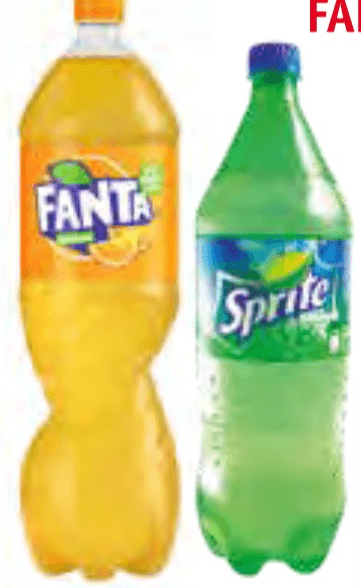 Fanta ali Sprite 1,5 L - Akcija v trgovini Jager