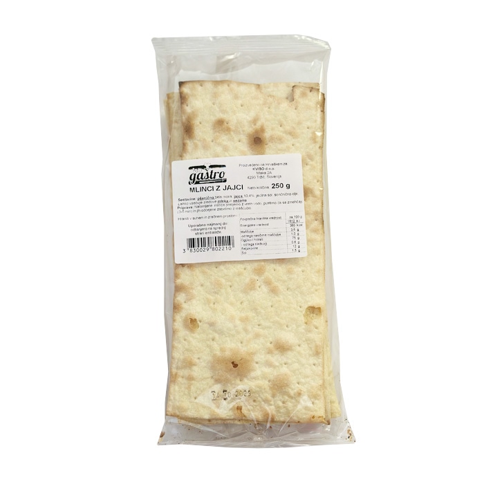 Domači mlinci z jajci 250 g