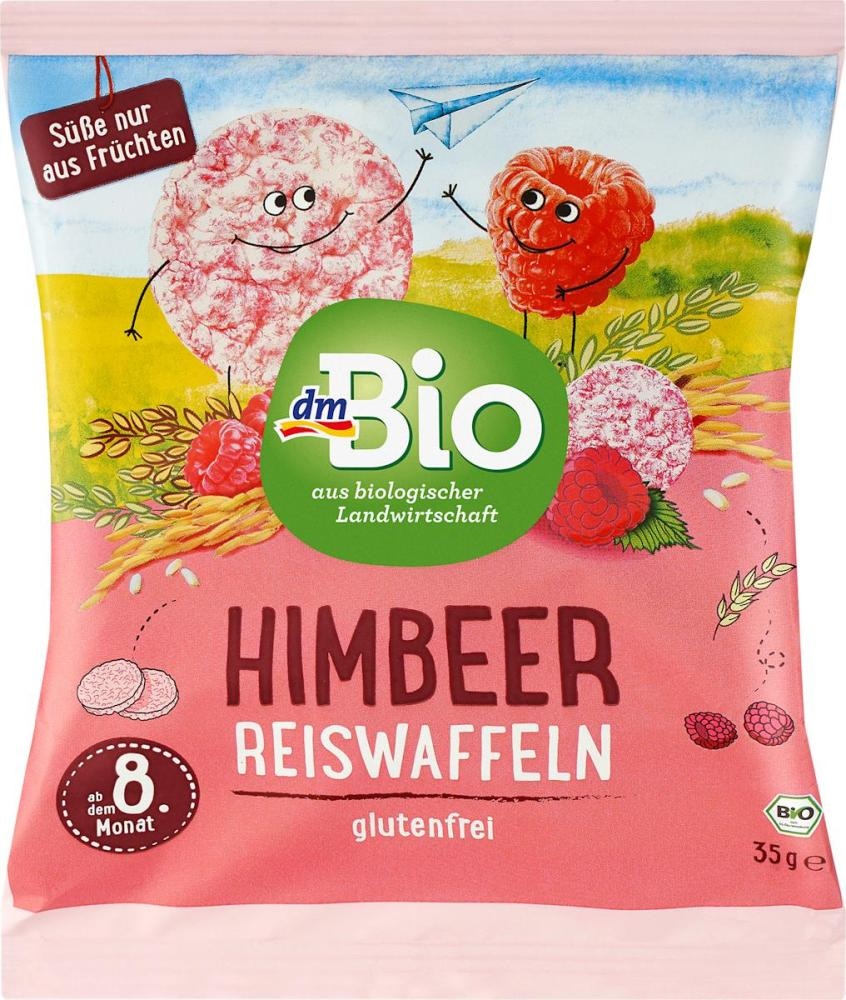 dmBio riževi vaflji 35 g