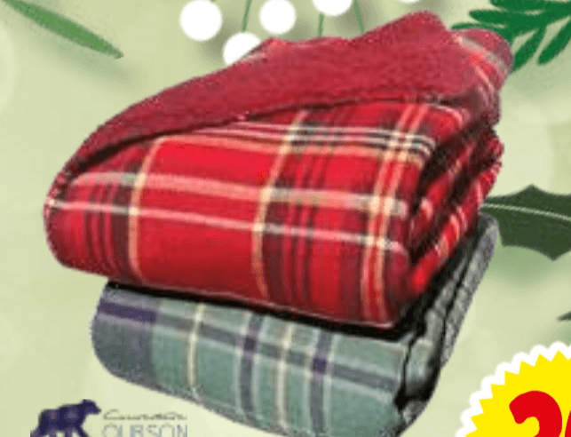 Odeja "Škotski karo" 125 x 150 cm