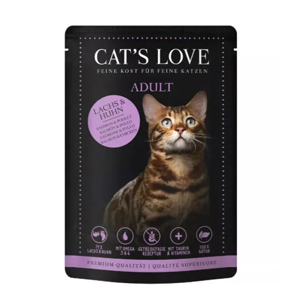 Cat's Love mokra hrana za mačke Pouch 85g
