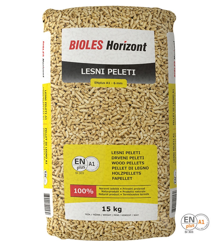 Lesni peleti 'Horizont' 15 kg