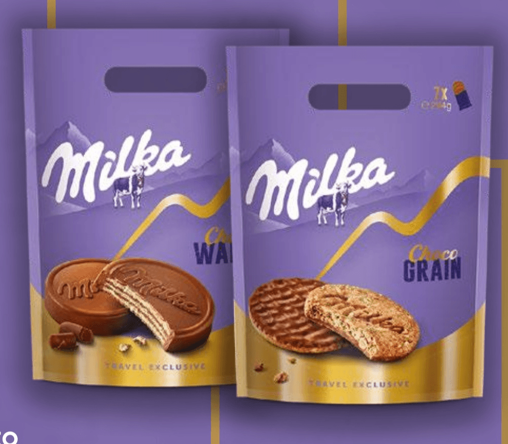 MILKA Biscuit Collection vaflji s čokolado 300 g - Akcija v trgovini Regal Shop