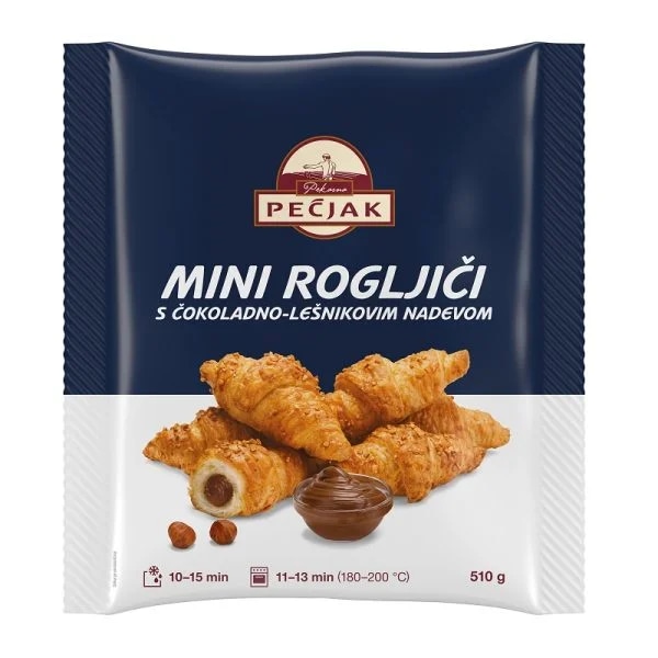 Pekarna Pečjak Mini francoski rogljički 510 g