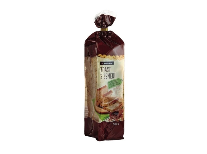 Toast Mercator s semeni 500 g