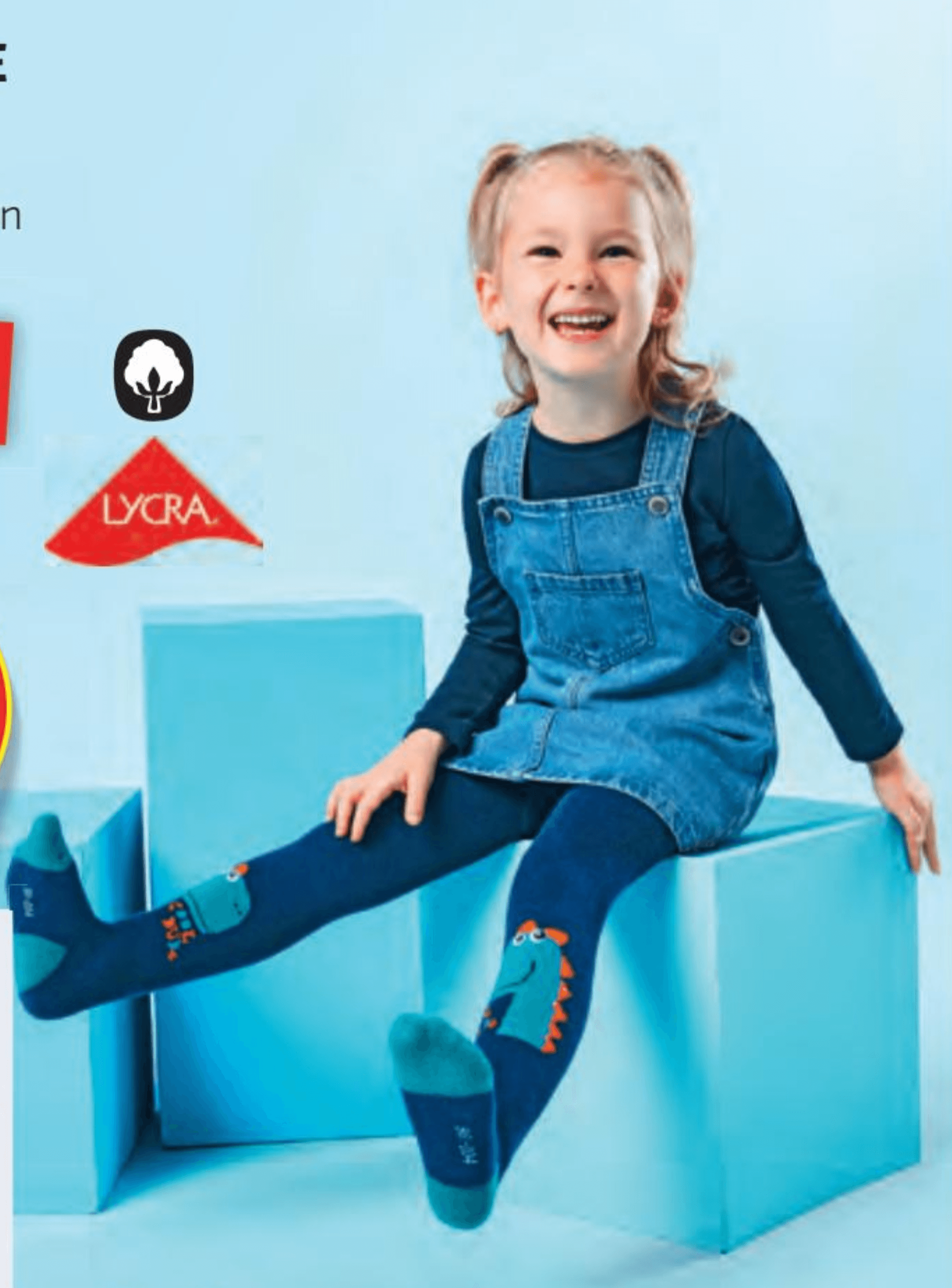 Otroške zimske hlačne nogavice 2 kosa