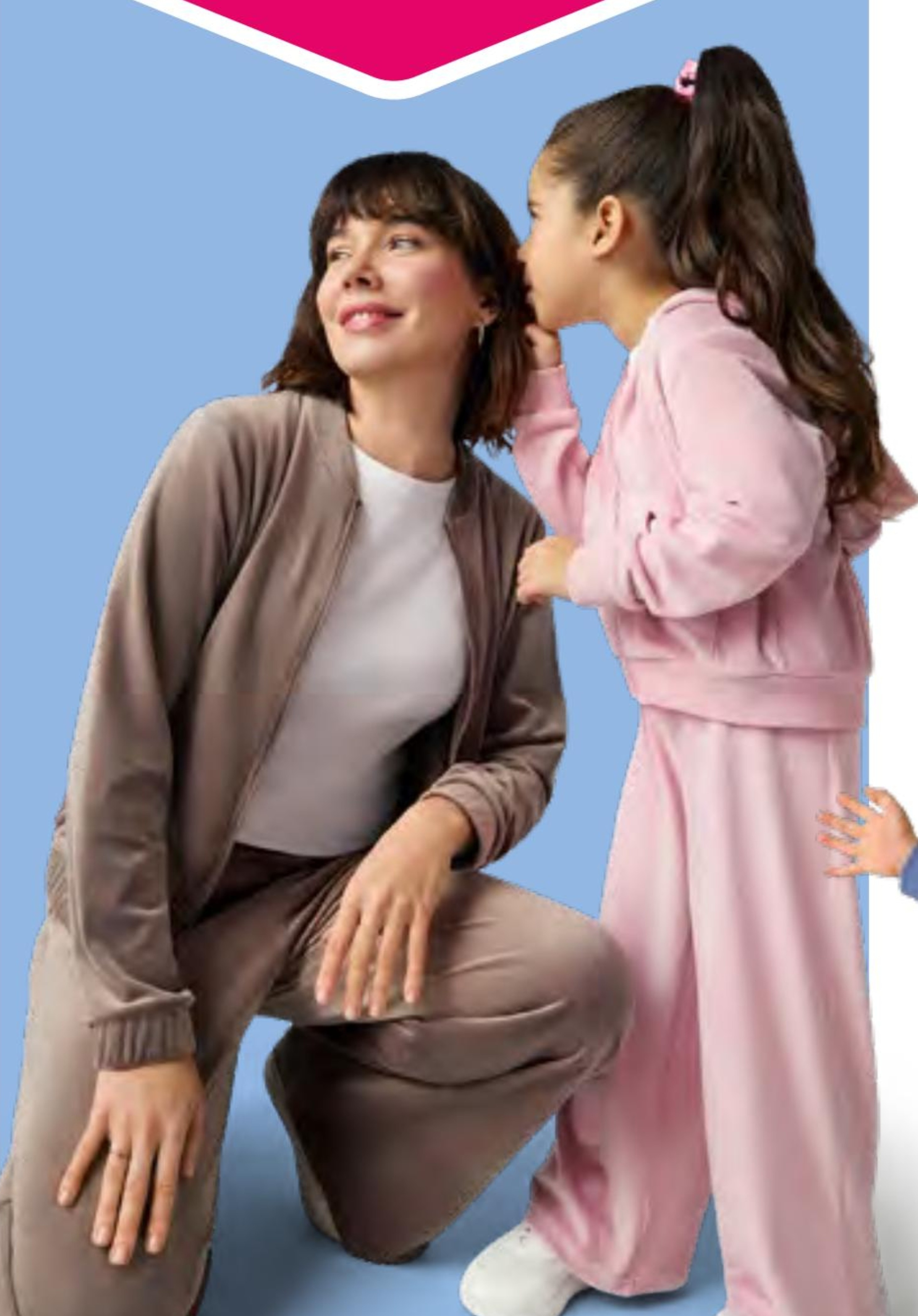 Zgornji ali spodnji del trenirke iz velurja - Akcija v trgovini Pepco