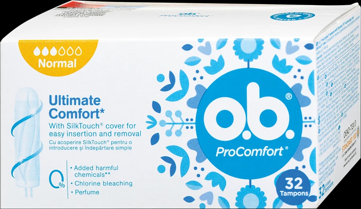 Tamponi o.b. Ultimate Comfort 32/1 - Akcija v trgovini Mercator