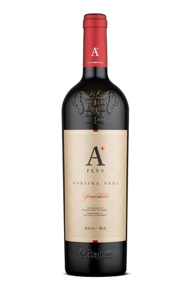 Vrhunsko vino ZGP A+ Rdeče "Klet de Baguer" 0,75 l